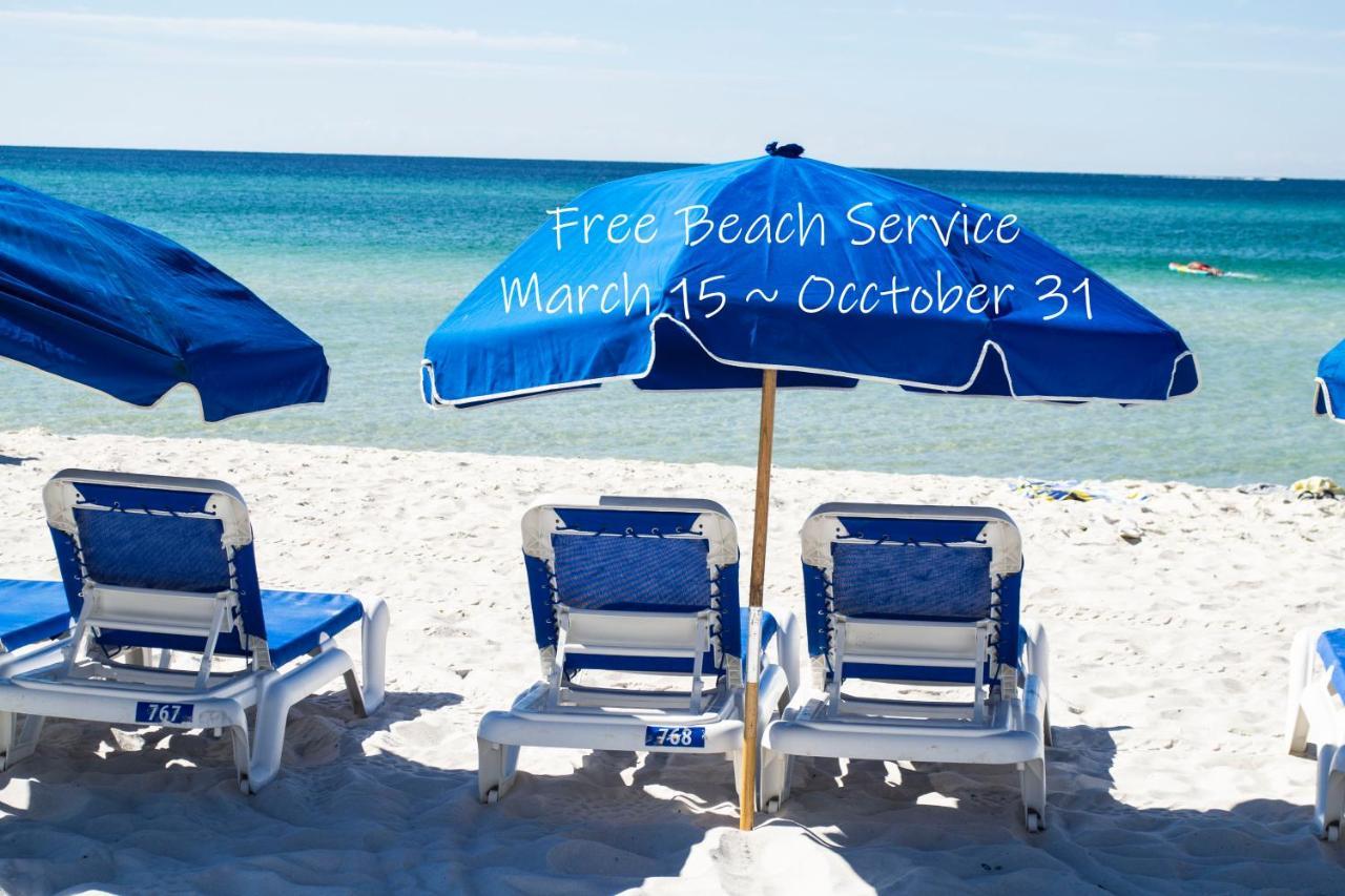 Beachfront With Free Beach Service!Private Balcony Panama City Beach Exterior photo